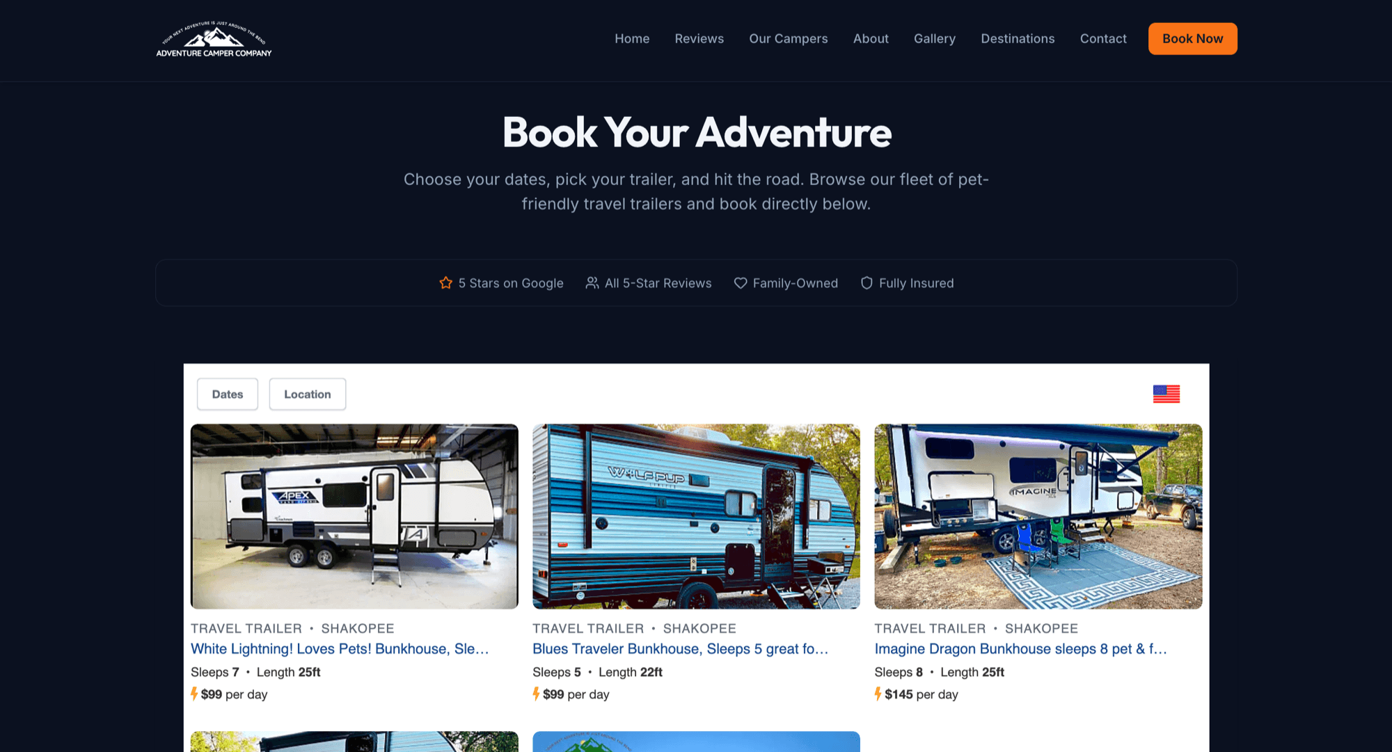 Rebuilding Adventure Camper Company for scale — image 2